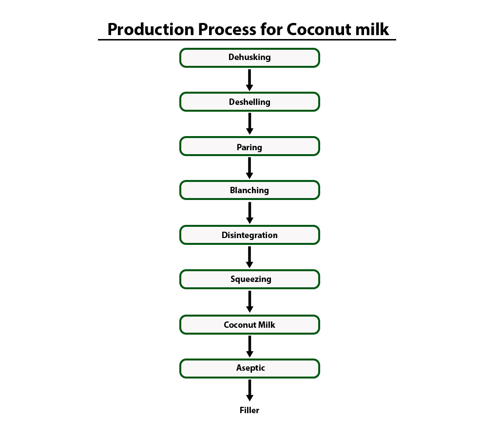 Coconut Milk Production
